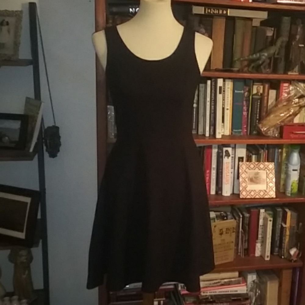 LOFT black dress great condition
